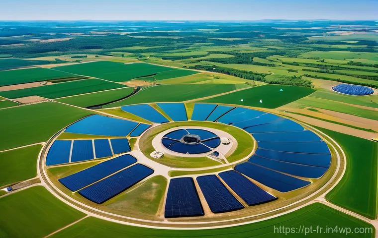 그린 수소 경제의 세부 사례 연구 - **Prompt 1: Green Hydrogen Production Oasis**
"A stunning, highly detailed aerial shot of a vast...