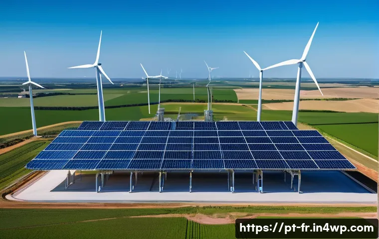 그린 수소의 제조 비용 절감 방안 - A cutting-edge green hydrogen production plant featuring advanced proton exchange membrane (PEM) ele...