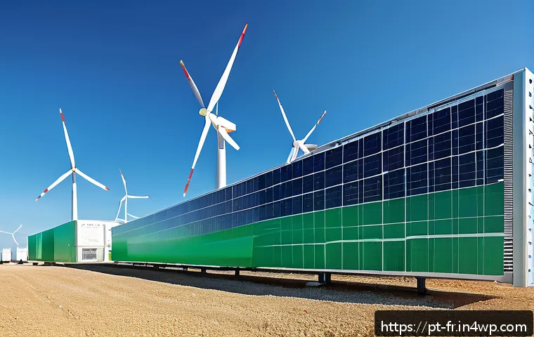 그린 수소 경제의 시장 변화 예측 - A futuristic green hydrogen production facility in southern Europe, featuring vast solar panels and ...